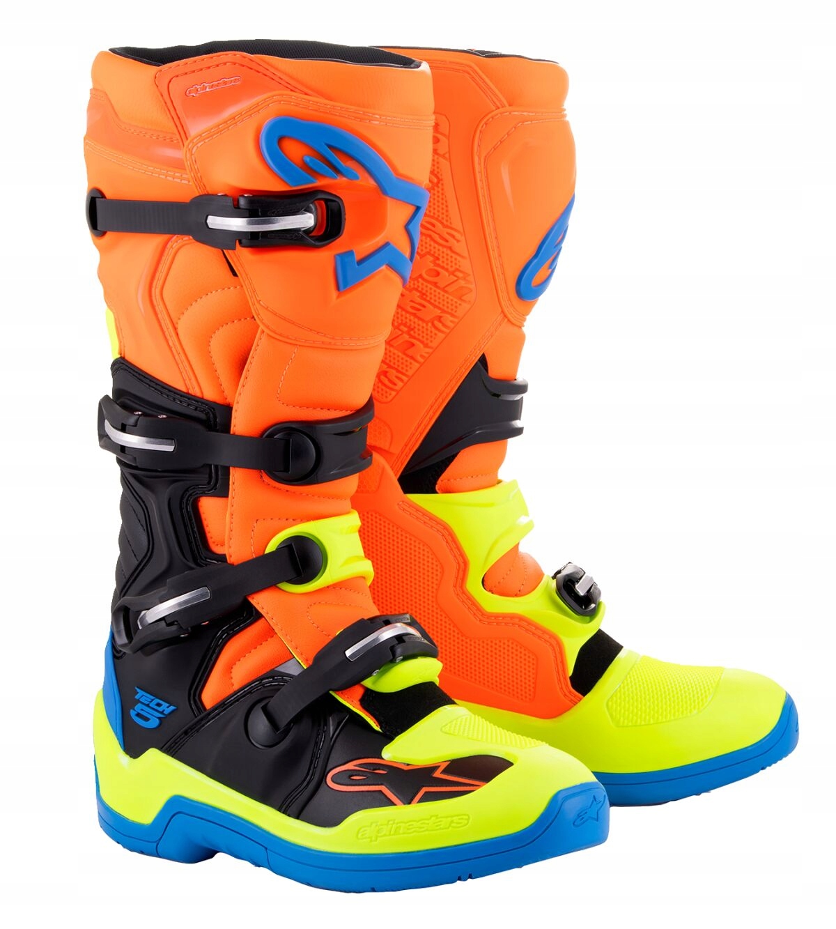 Motokrosové Topánky Alpinestars Tech 5 Orange 12 (47)