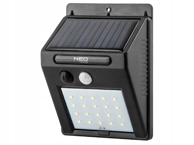 

Lampa solarna ścienna Neo 20 Smd Led 250 lm