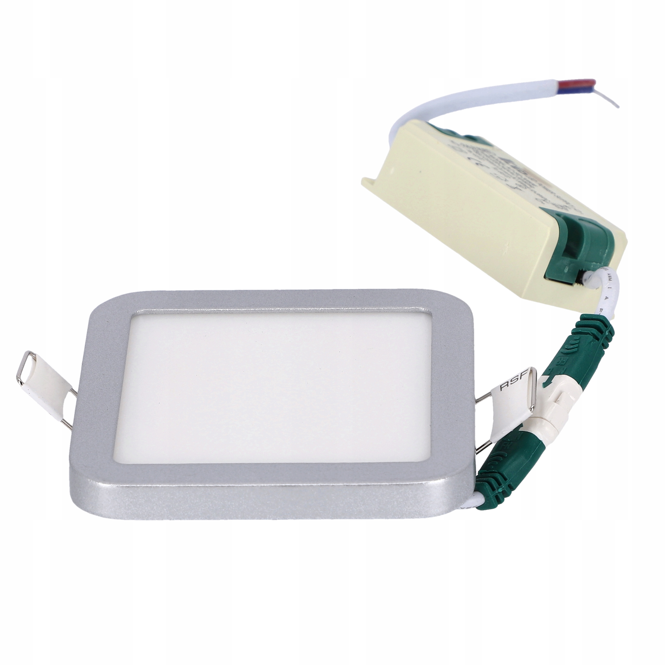 

Panel Led Podtynkowy Sufitowy 6W Srebrny