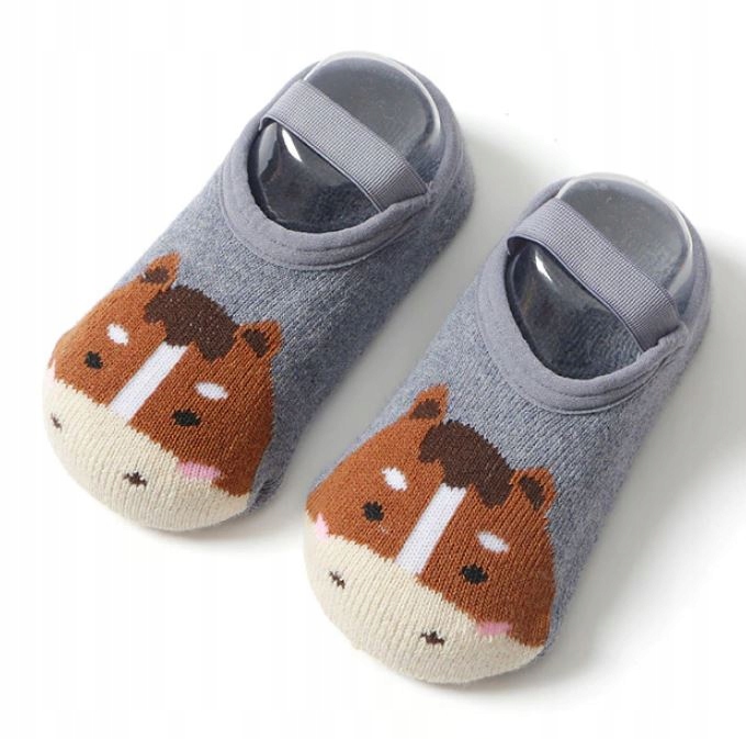 Stopki skarpetki antypoślizgowe GRUBE FROTTE podeszwa ABS absy 86-92 1-2L