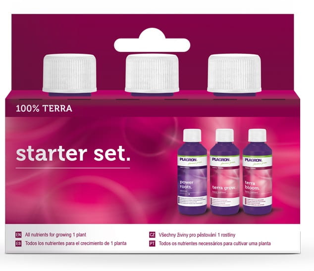 

Plagron Starter Set Terra 100% zestaw 1-2 roślin