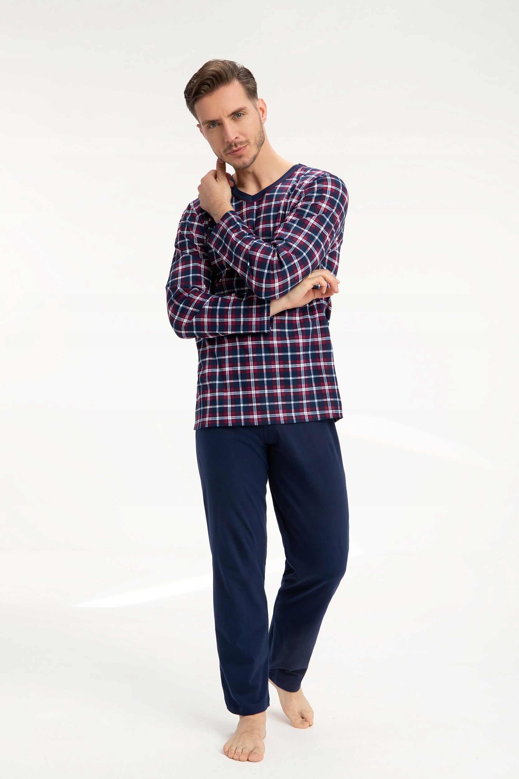 Pánské Pyžamo 795 Dr XXL tmavě modrá