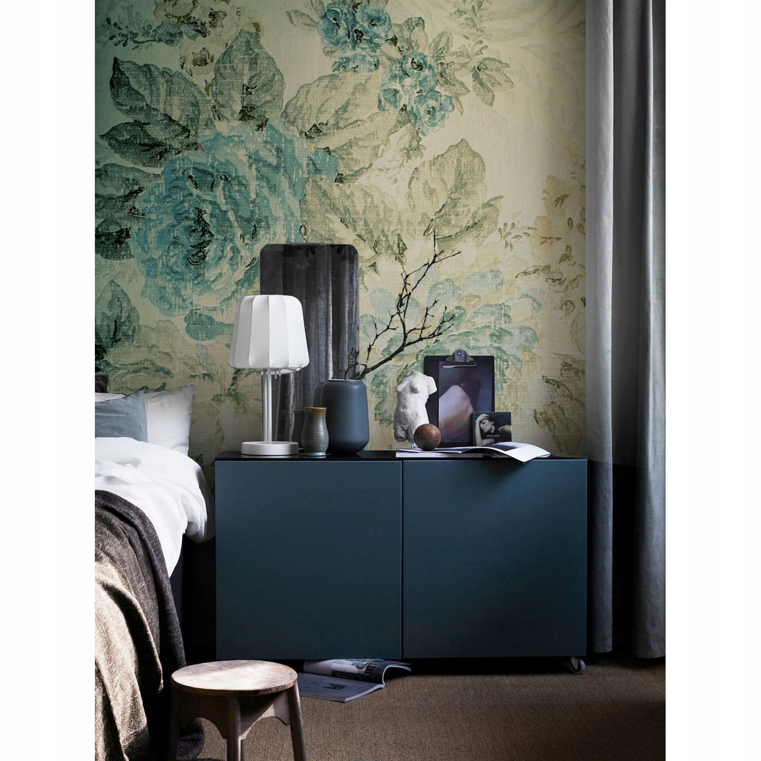 

Foto tapeta samoprzylepna Kwiaty vintage 250x250cm