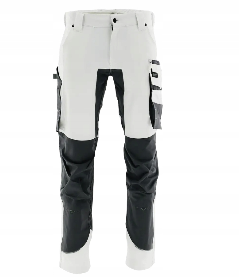 Elastyczne Spodnie Do Pasa Motionflex białe Sara r. 54