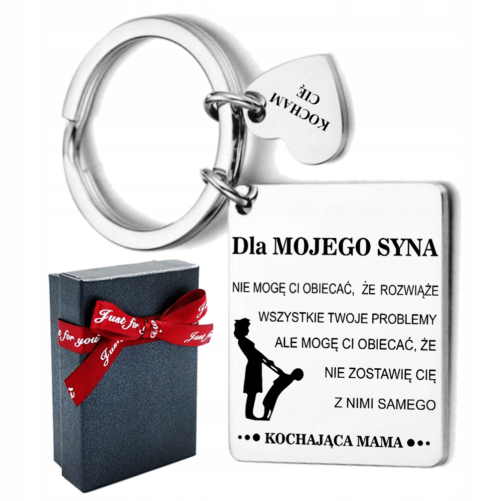 

Breloczek Z Grawerem Dla Syna Od Mamy