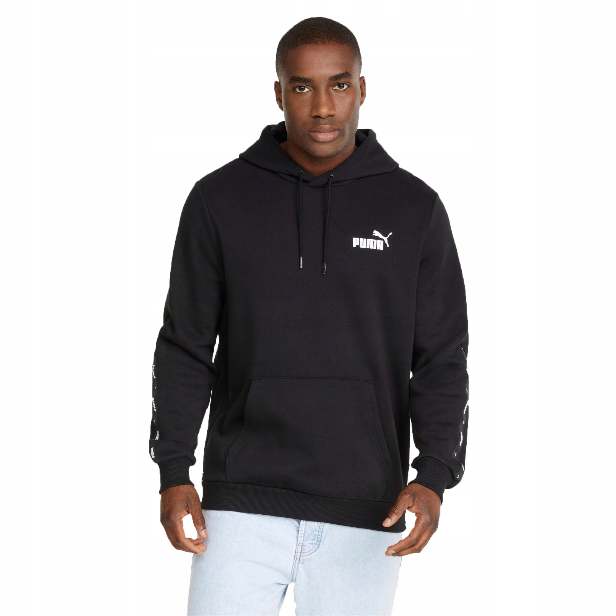 Puma Pánská Mikina Ess+ Tape Hoodie Fl Černá vel. M