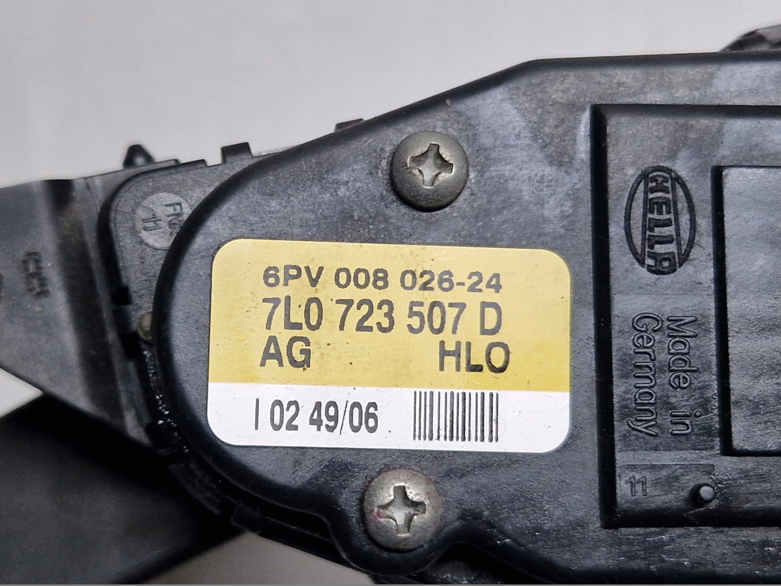 Gaspedal AUDI Q7 4L 7L0723507D