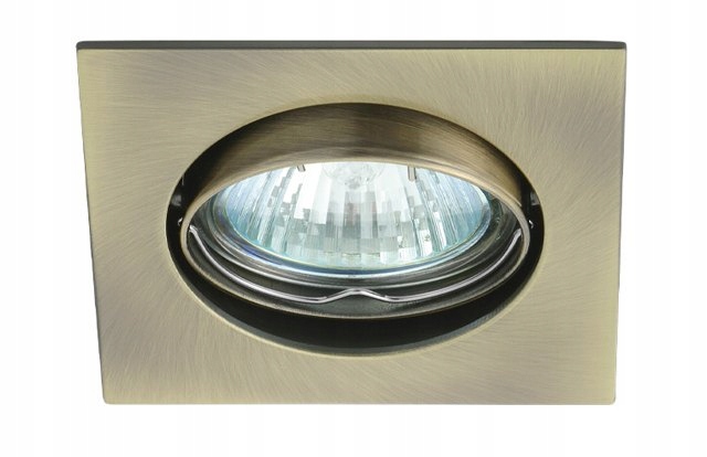 

Oprawa sufitowa regulowana kwadrat patyna DL-22