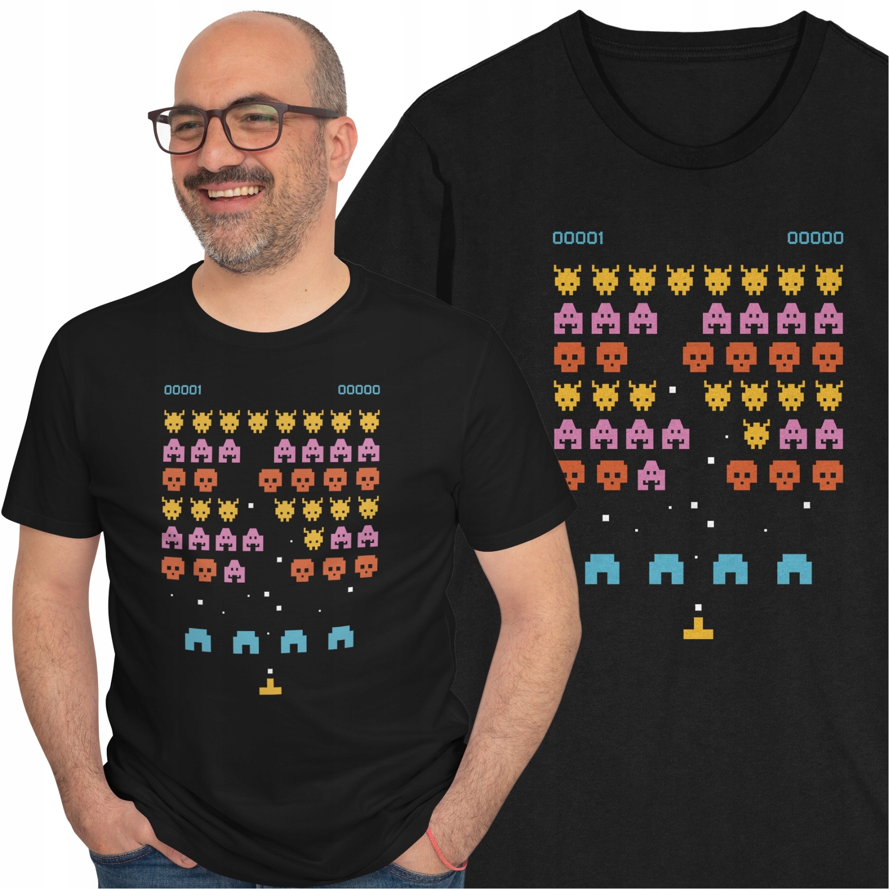 

Space Invaders Koszulka Dla Gracza Retro Gra