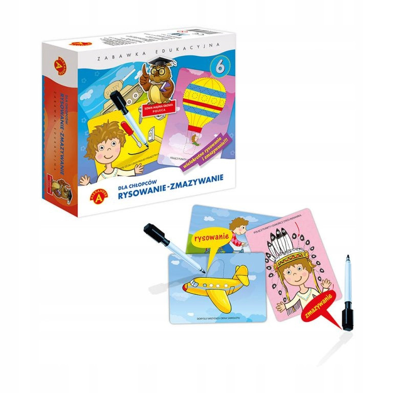 Zabawki Edukacyjne dla DZIECI Rysowanie ZESTAW Bohater Inny