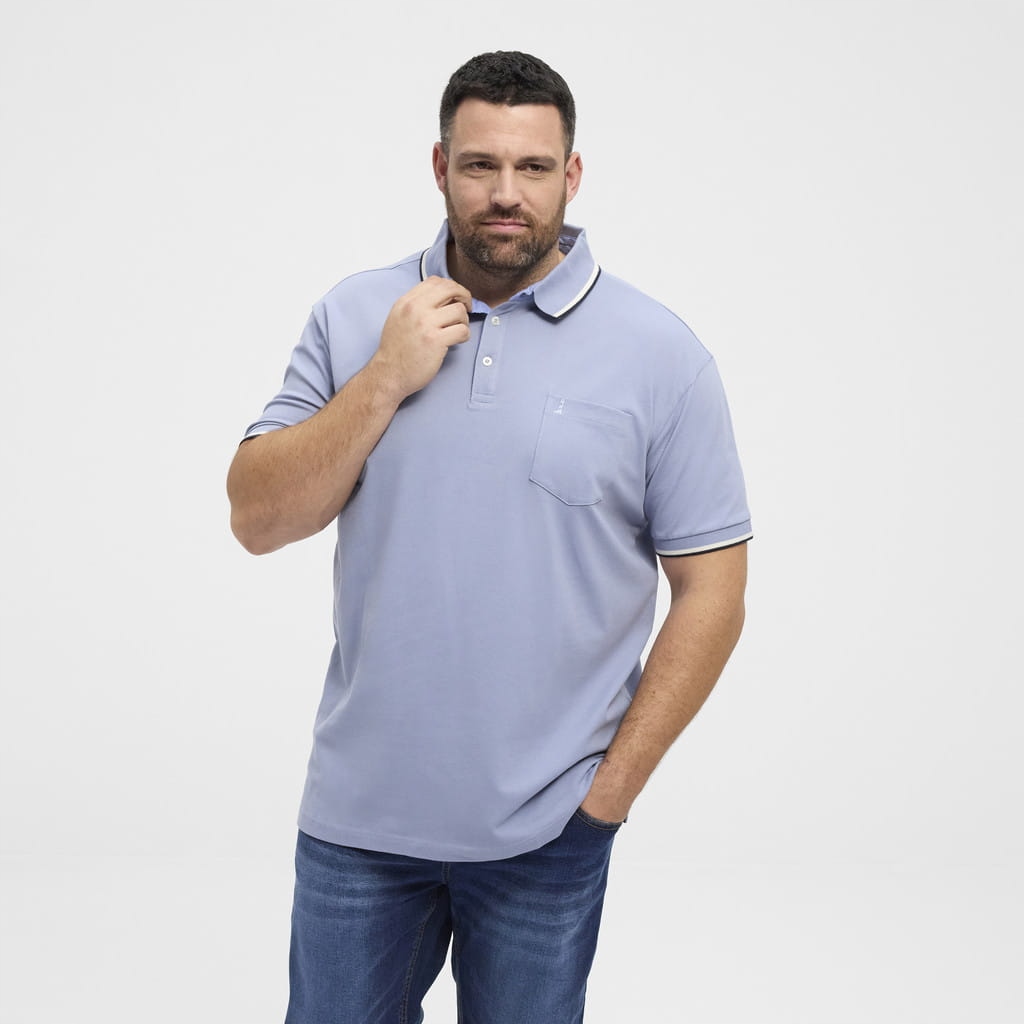 Velká Pánská Polokošile Modrá North Latitude