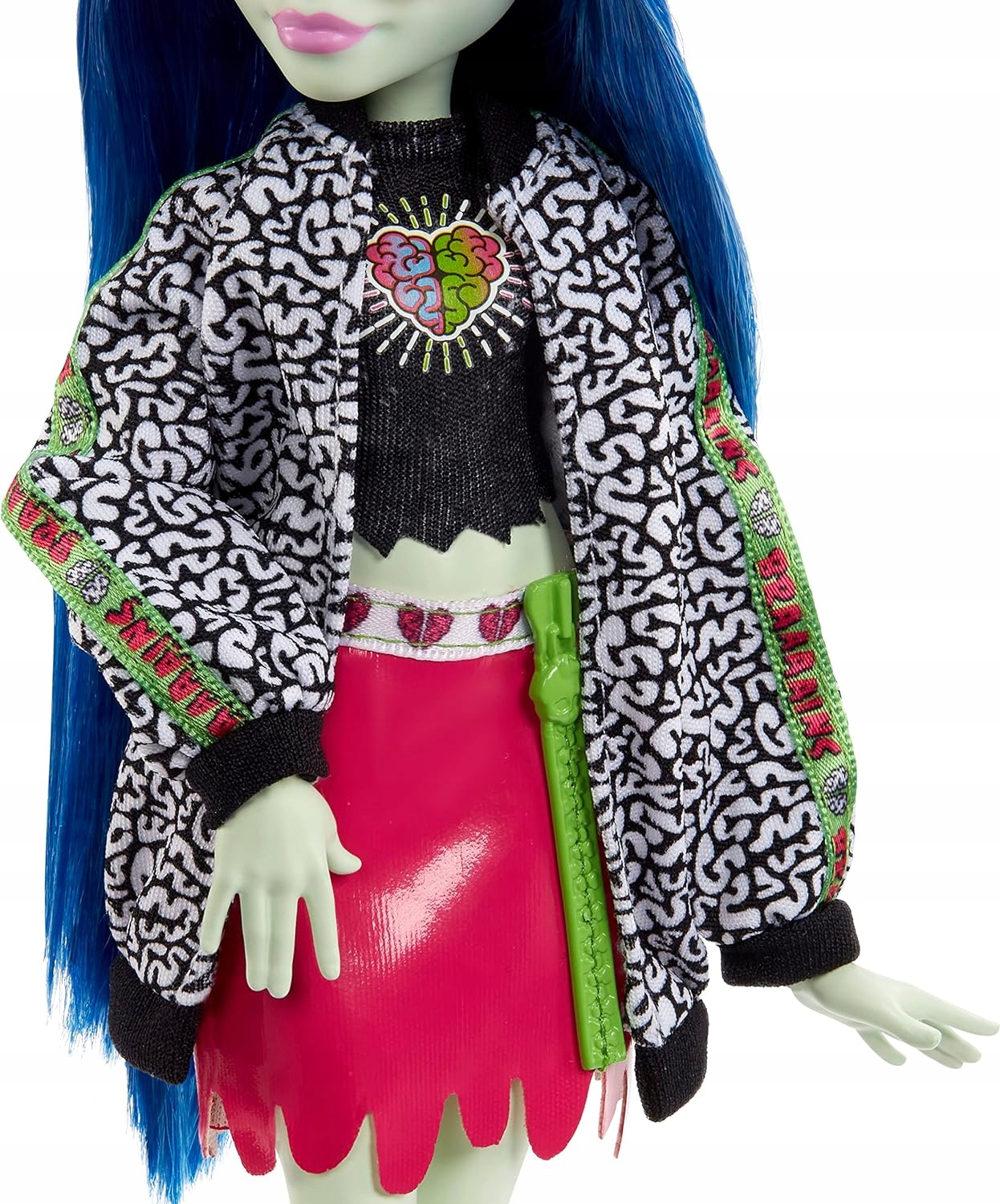 LALKA MONSTER HIGH GHOULIA YELPS + akcesoria HHK58