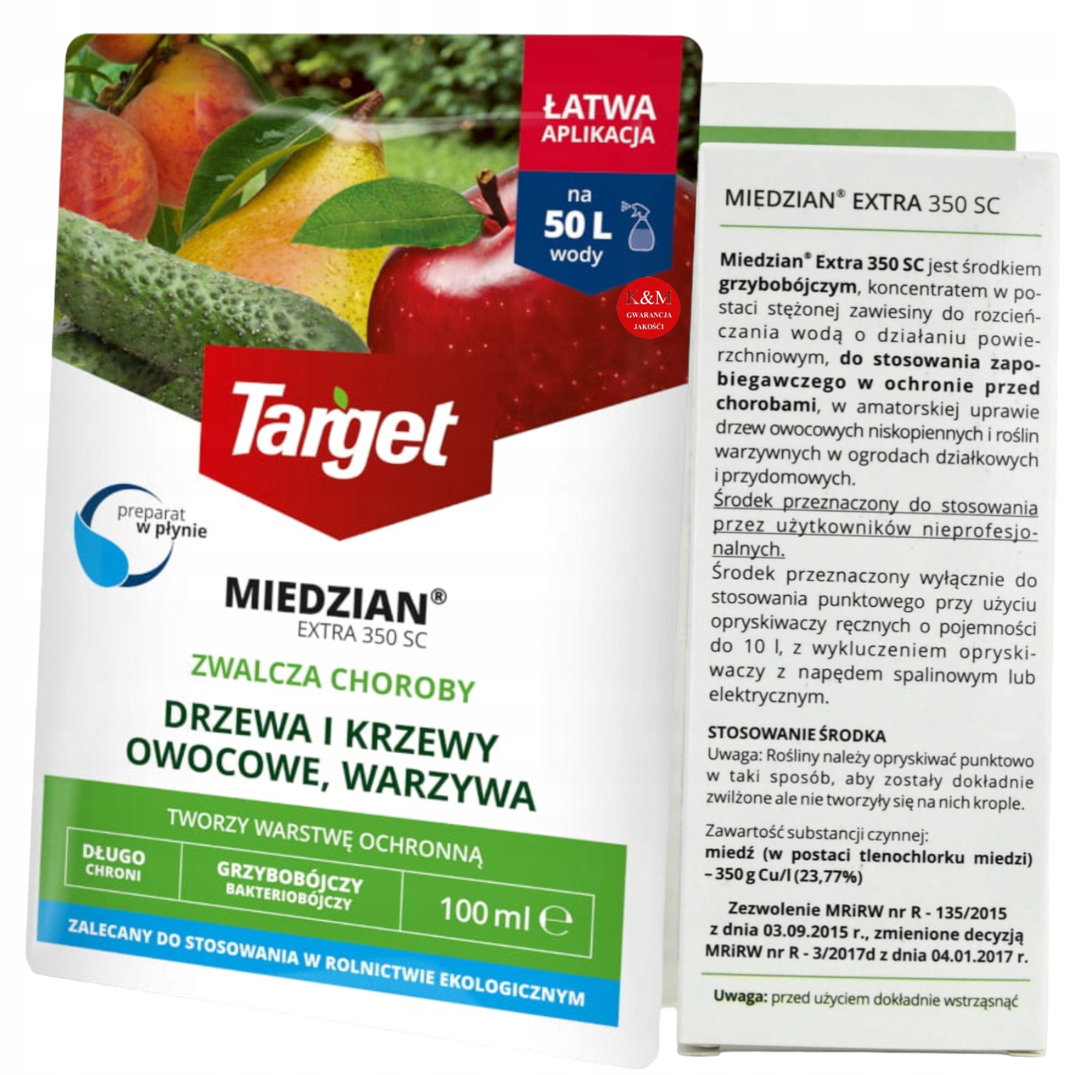 

Miedzian Extra 100ml Grzybowy Parch Zaraza Ogniowa