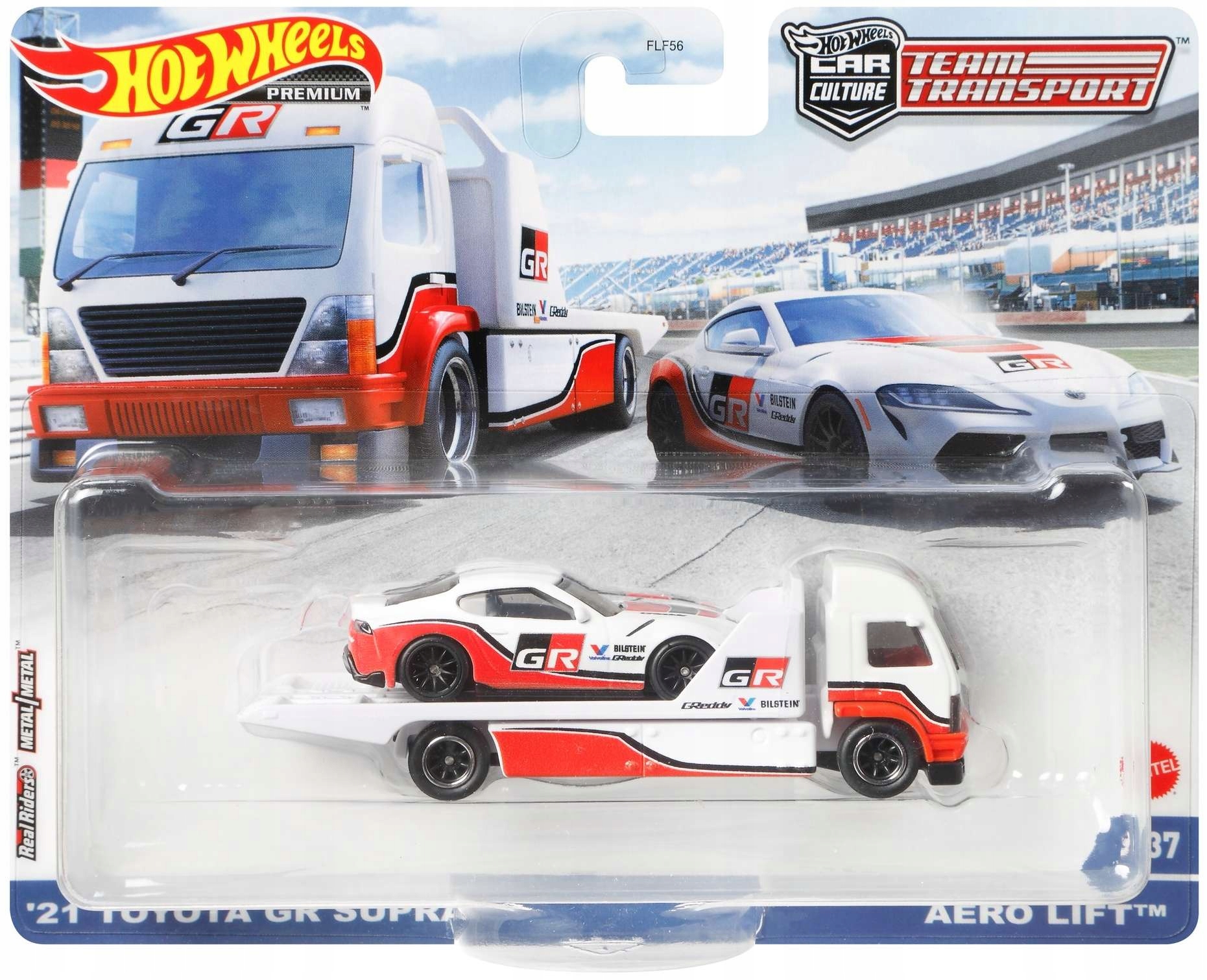 

Hot Wheels Zestaw 2 Auta Toyota Gr Supra Aero Lift