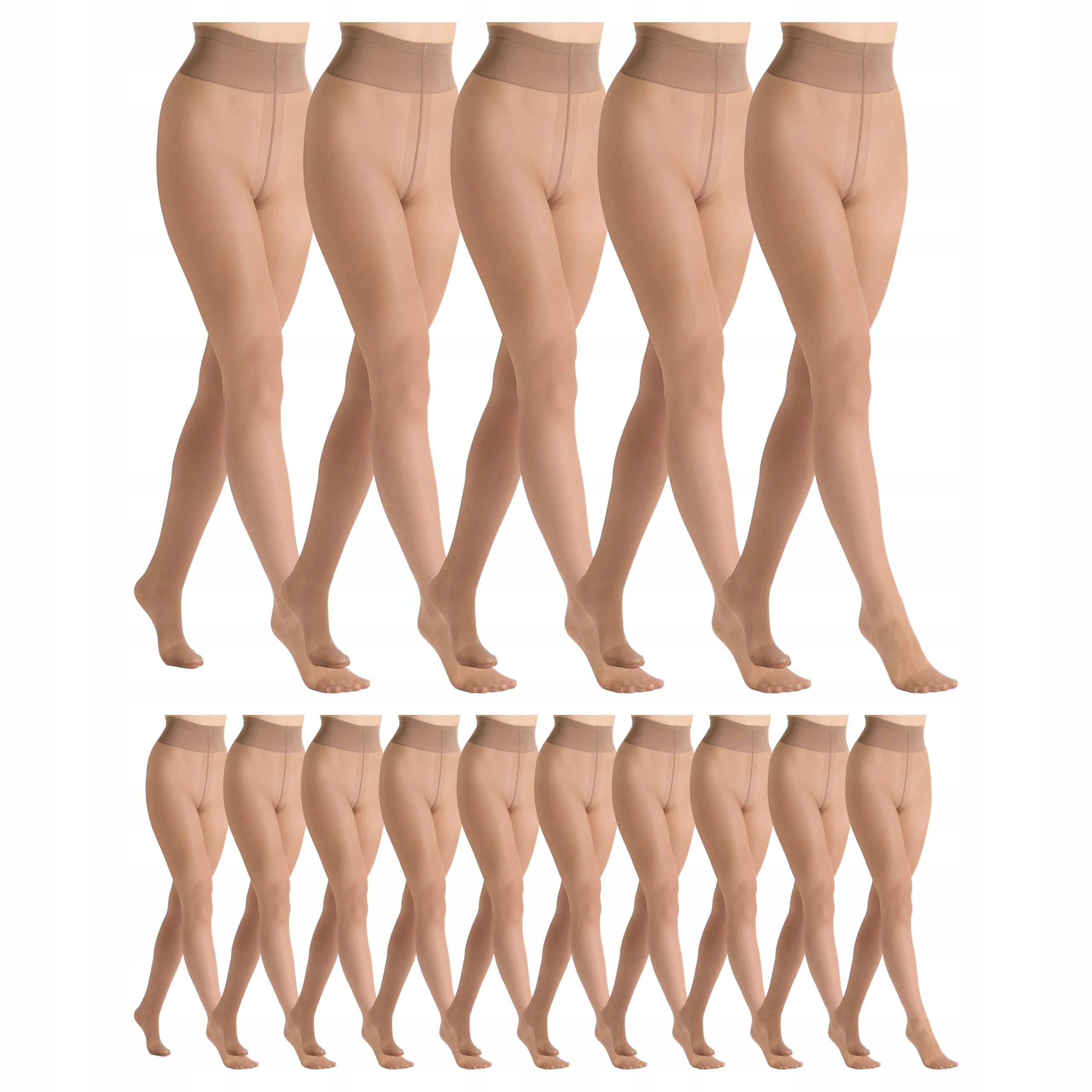 15 x Punčocháče hladké Exclusive Silk 15 den Marilyn Daino 3/4