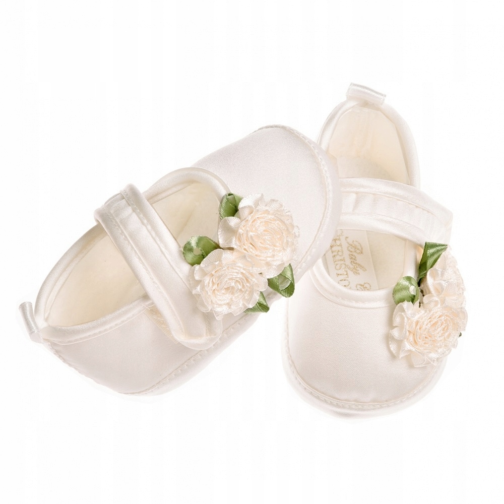 Buciki dla niemowląt na chrzest, chrztu, ślubu