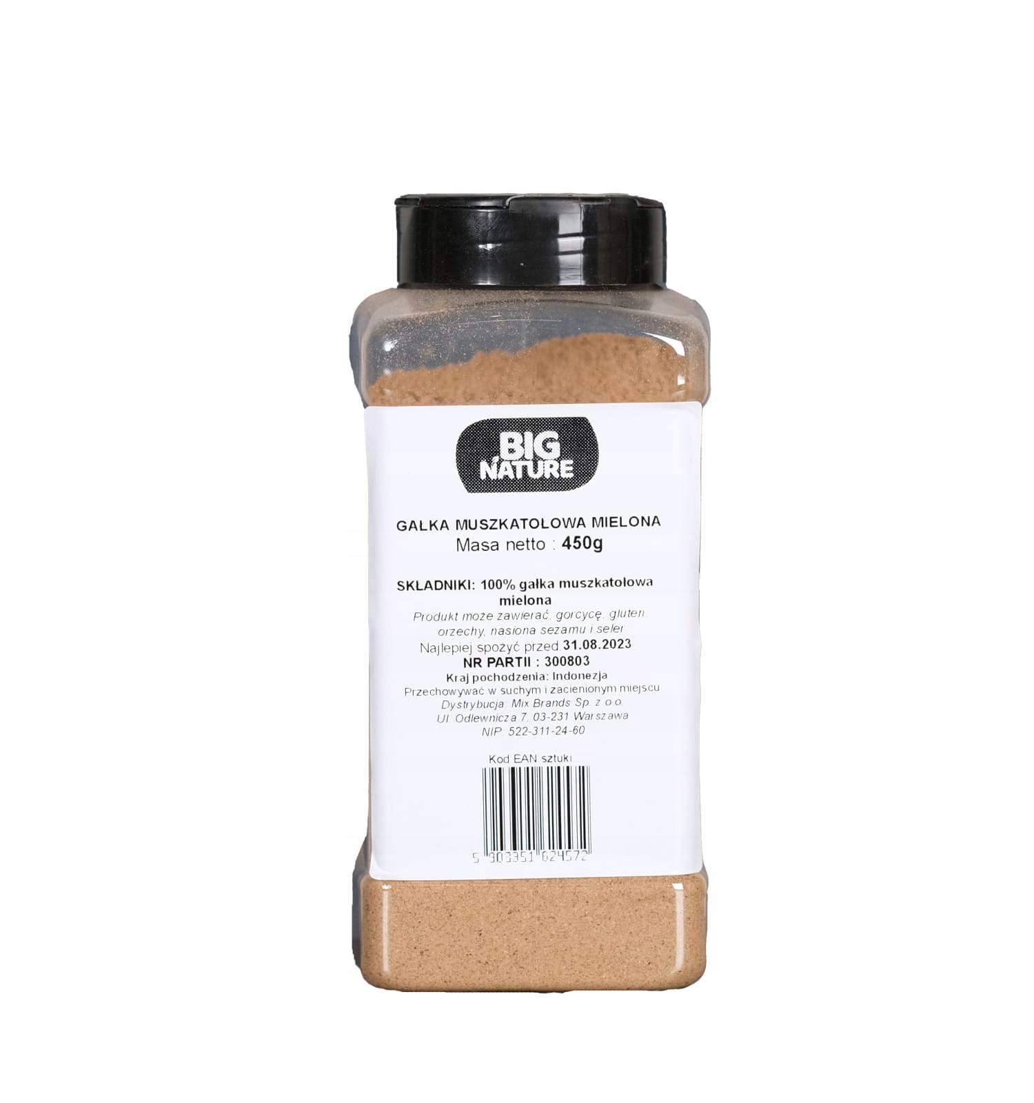 Mletý Muškátový Oříšek 450 G