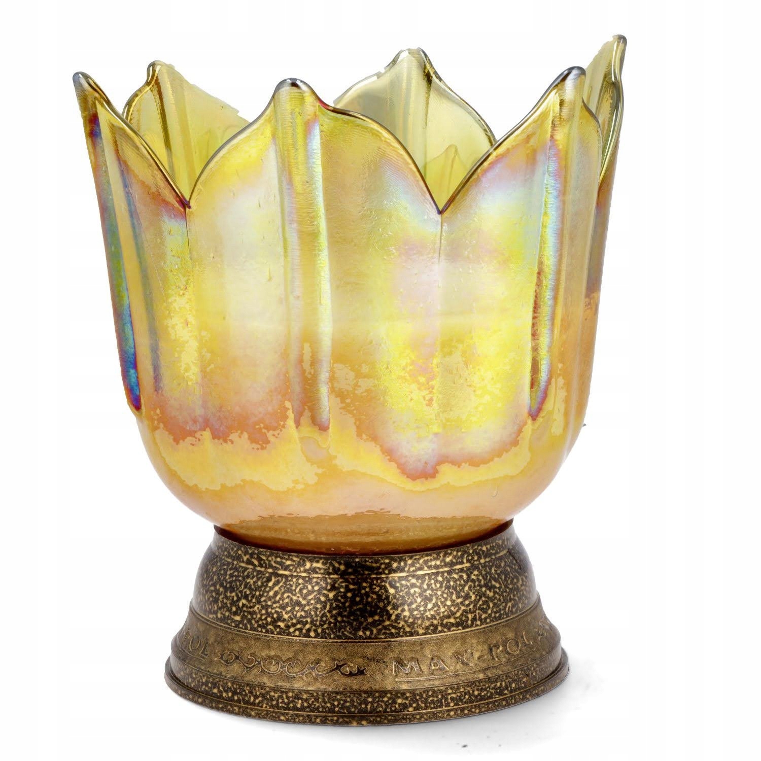 Znicz LST Z-1040 oranż 17cm Marka Max-Pol