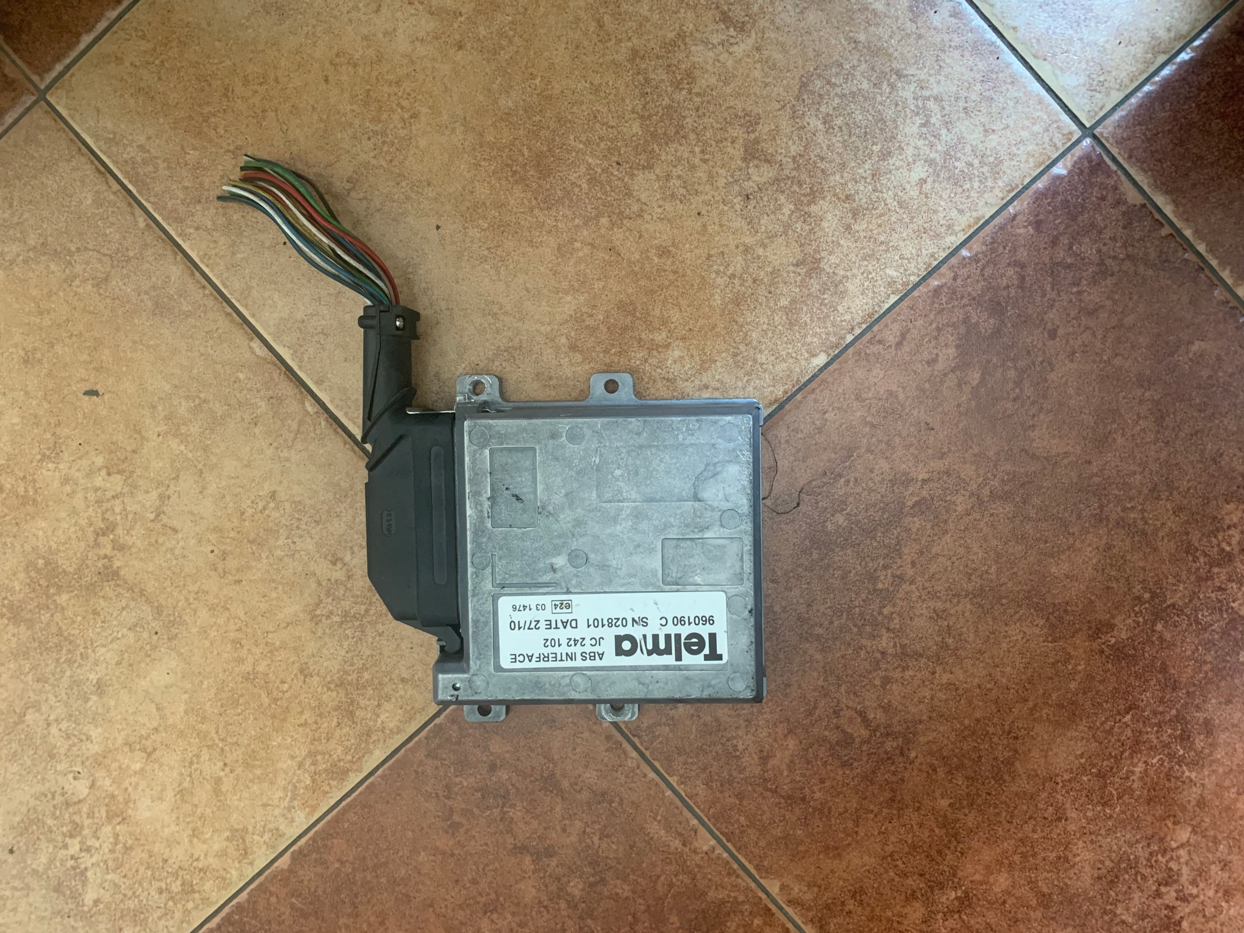 242102 - MERCEDES VARIO ДРАЙВЕР МОДУЛЬ ЗАМЕДЛИТЕЛЬ ТЕЛЬМА ABS