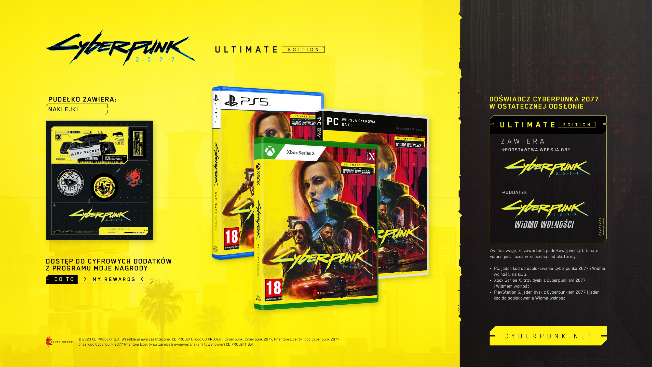 CYBERPUNK 2077 ULTIMATE EDITION PL XBOX SERIES X Tematyka gry akcji