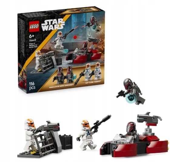 Lego(r) Star Wars 75449 Obléhání Mandalory