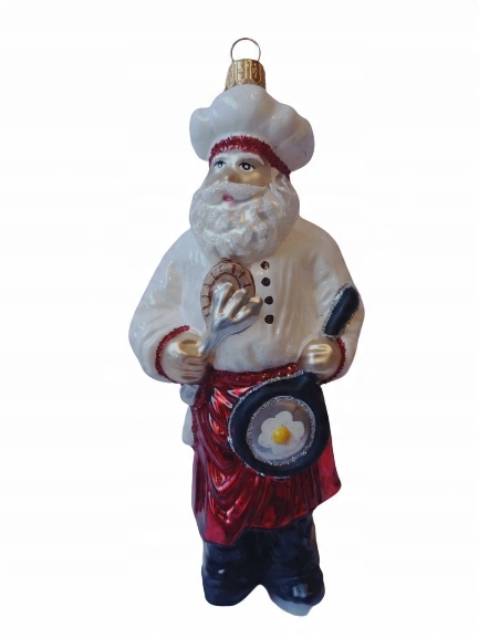 

Bombki Choinkowe Szklane Kucharz 16cm