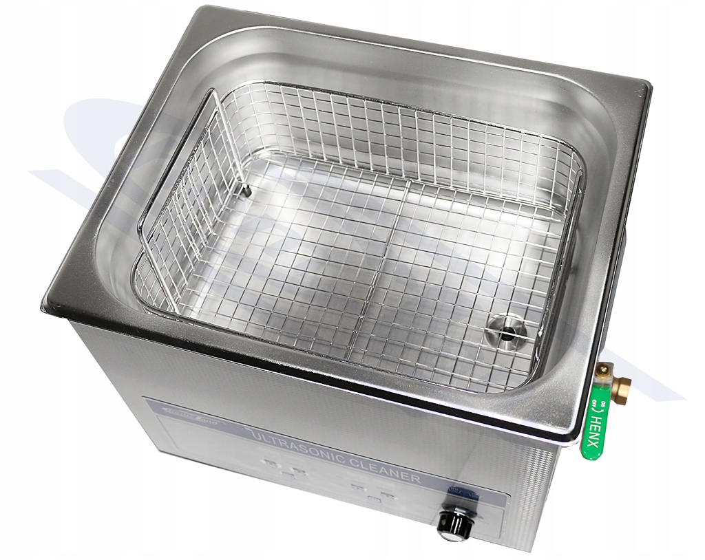 Ultrazvuková umývačka s vyhrievaním 20-80 oC 10 l, výkon ultradž.96~240 W, časovač 0-30 m