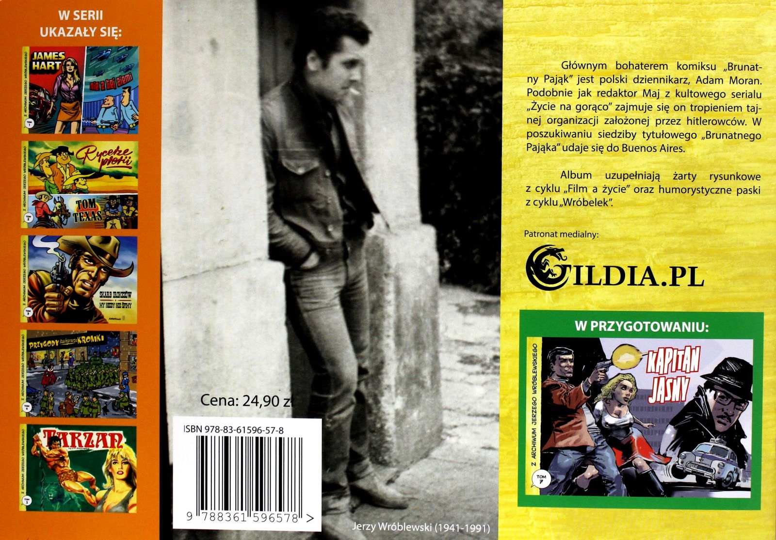 BRUNATNY PAJĄK. Z ARCHIWUM JERZEGO WRÓBLEWSKIEGO ( Stan opakowania oryginalne