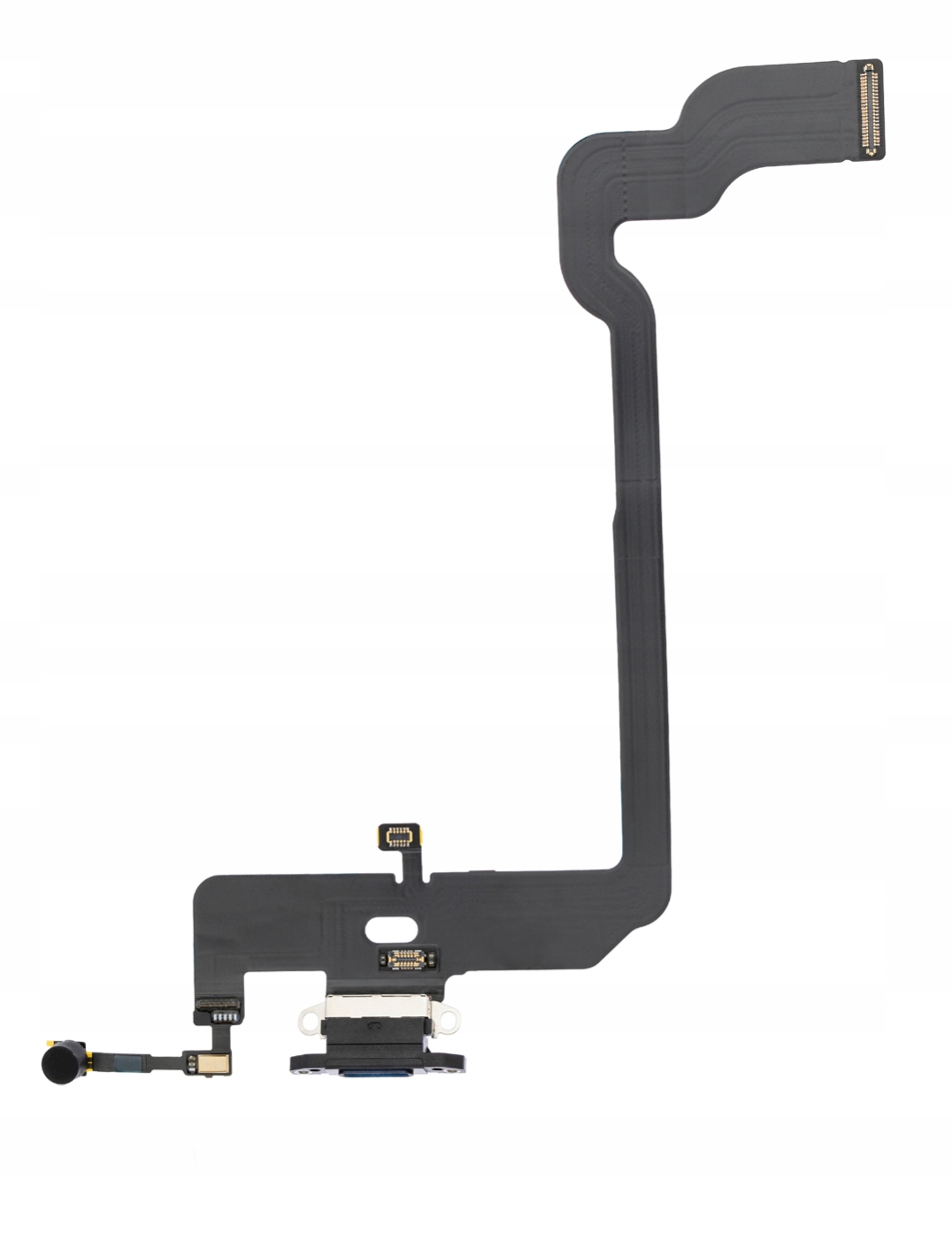 Złącze Dock Mikrofon iPhone Xs Black