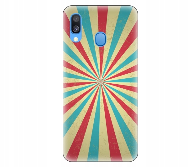 

Etui Case Samsung Galaxy A40 Retro wzór cyrk