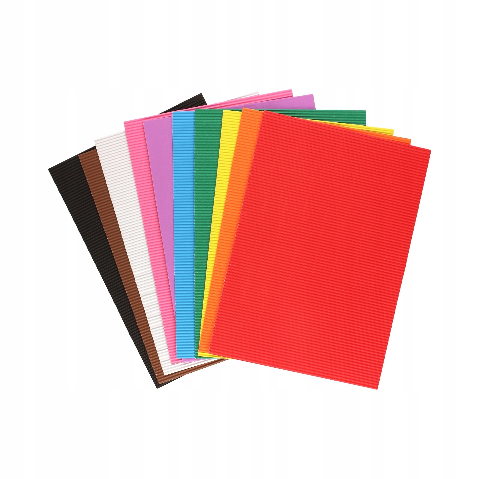 Tektura falista zestaw A4 10 kolorów mix - Astra Stan opakowania oryginalne