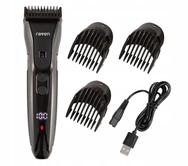Maszynka do strzyżenia brody włosów Golarka Trymer Raven EST004 0,5-22,5mm