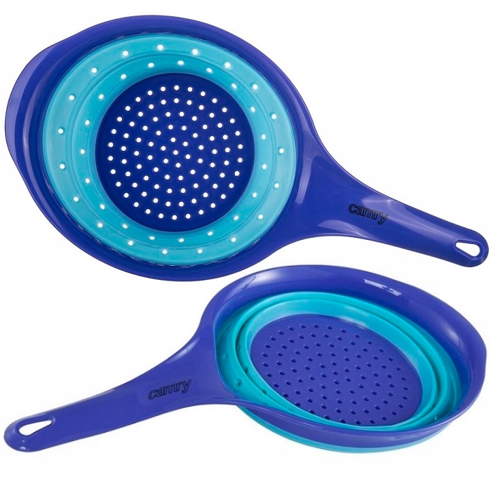 

Sitko Silikonowe Składane Cedzak Makaronu CR6712 B