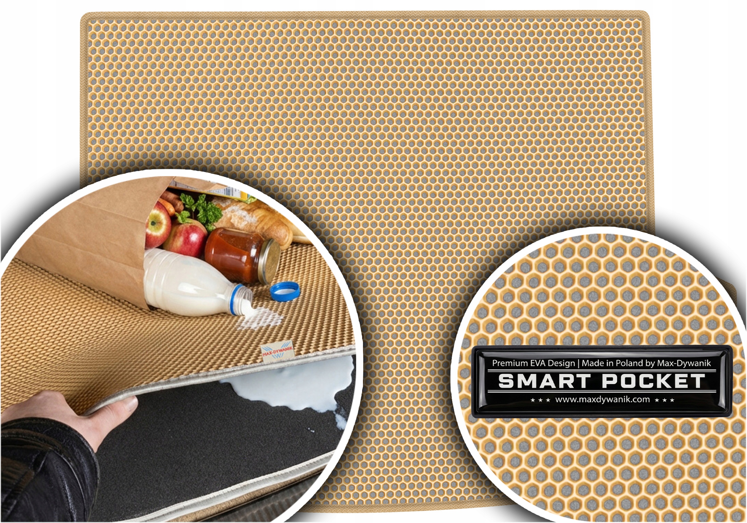 Hyundai ix35 Suv 2010-2015 Vložka do kufru Eva Smart Pocket Béžová