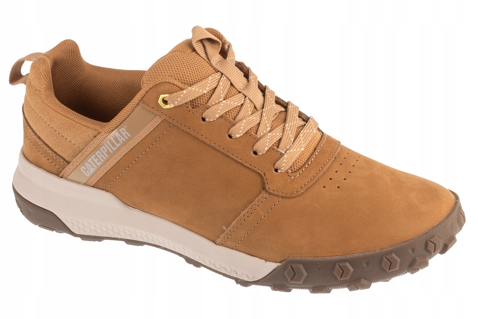 Caterpillar Hex Cush Lo [43] Pánské kožené tenisky Béžová