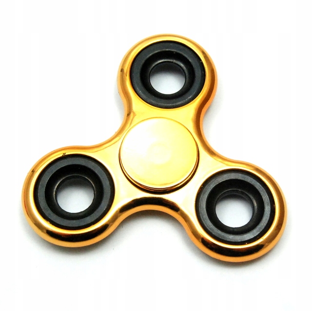SPINNER Fidget Hand w złotym kolorze