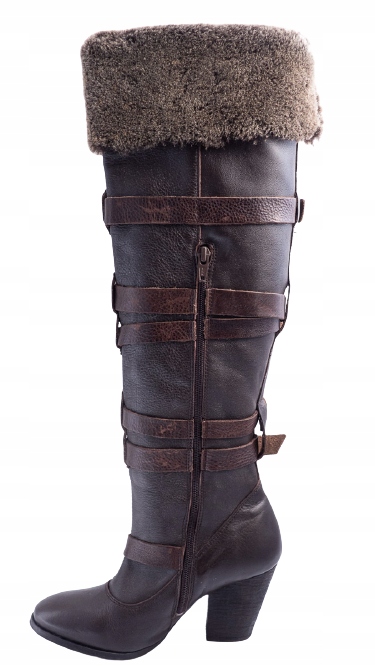 BERTIE SKÓRZANE KOZAKI, ROZM. 37 EAN (GTIN) 5901234645218