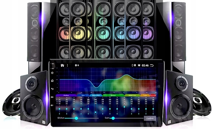 RADIO NAWIGACJA GPS ANDROID VW PASSAT B6 B7 CC WIFI USB 2/64GB CARPLAY Radio informacja RDS pasmo FM radio cyfrowe DAB+