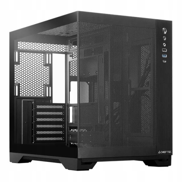 Obudowa Chieftec Visio Air Fanless GM-30B-M-FL-OP Atx z oknem bez zasilacza