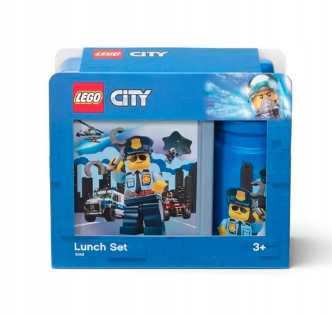 Lego City Policja Lunch Set Pojemniki Bidon I Box 40581735