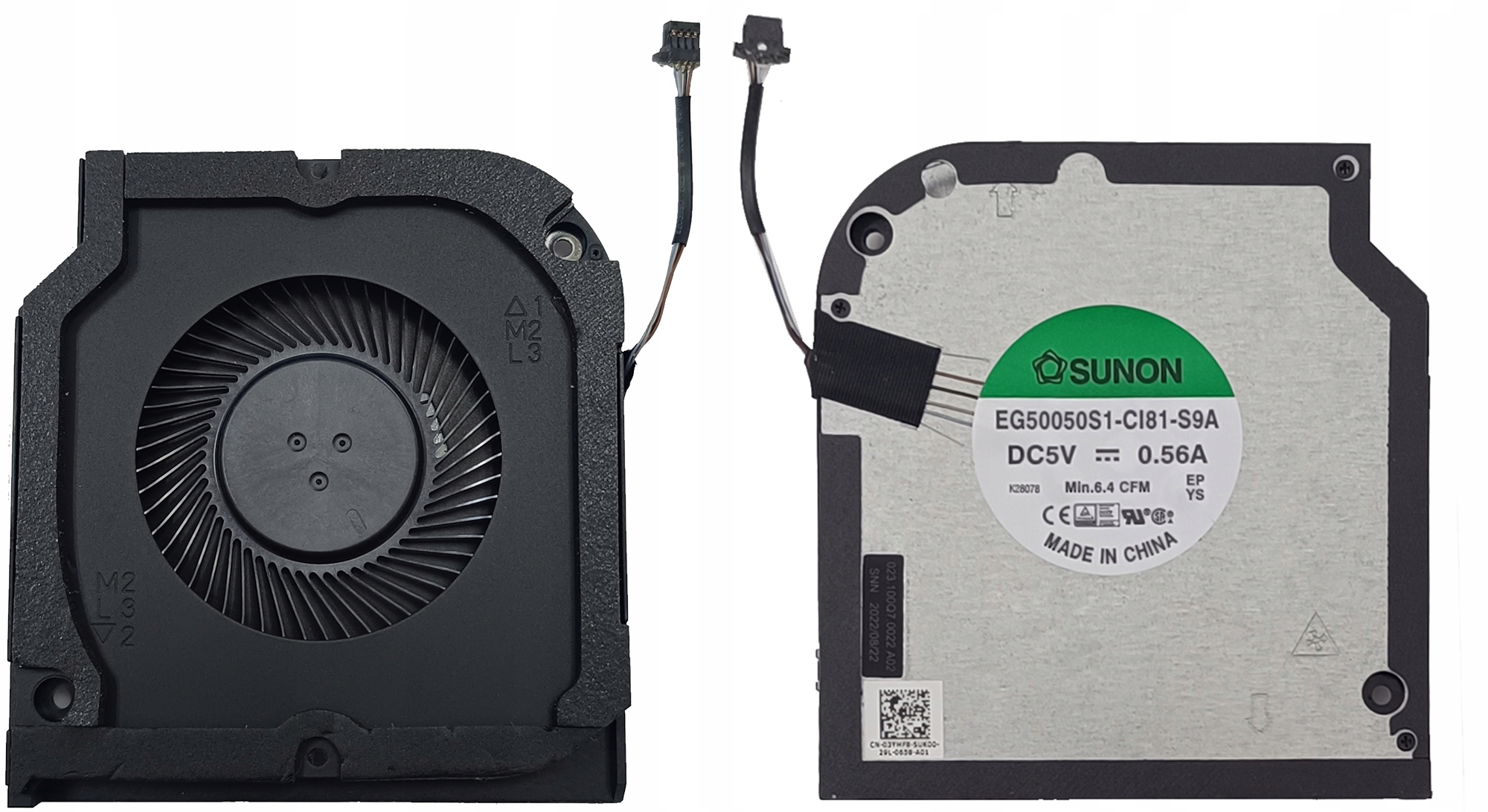 Nový Ventilátor Dell 3YMF8 03YMF8 023.100Q7.002 EG50050S1-CI81 NS85C69