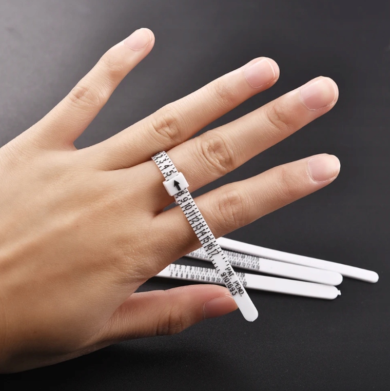 MIARKA JUBILERKSKA palec rozmiar PIERŚCIONKA 1-17 Model KAT10957