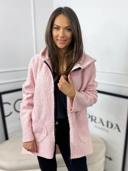 NARZUTKA BUKLA NA ZAMEK KOLORY OVERSIZE MEGA BLUZA Kolor wielokolorowy