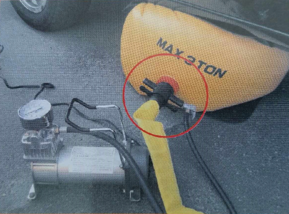 Adapter do kompresora dla posnośnik AIR JACK 3T Marka Era