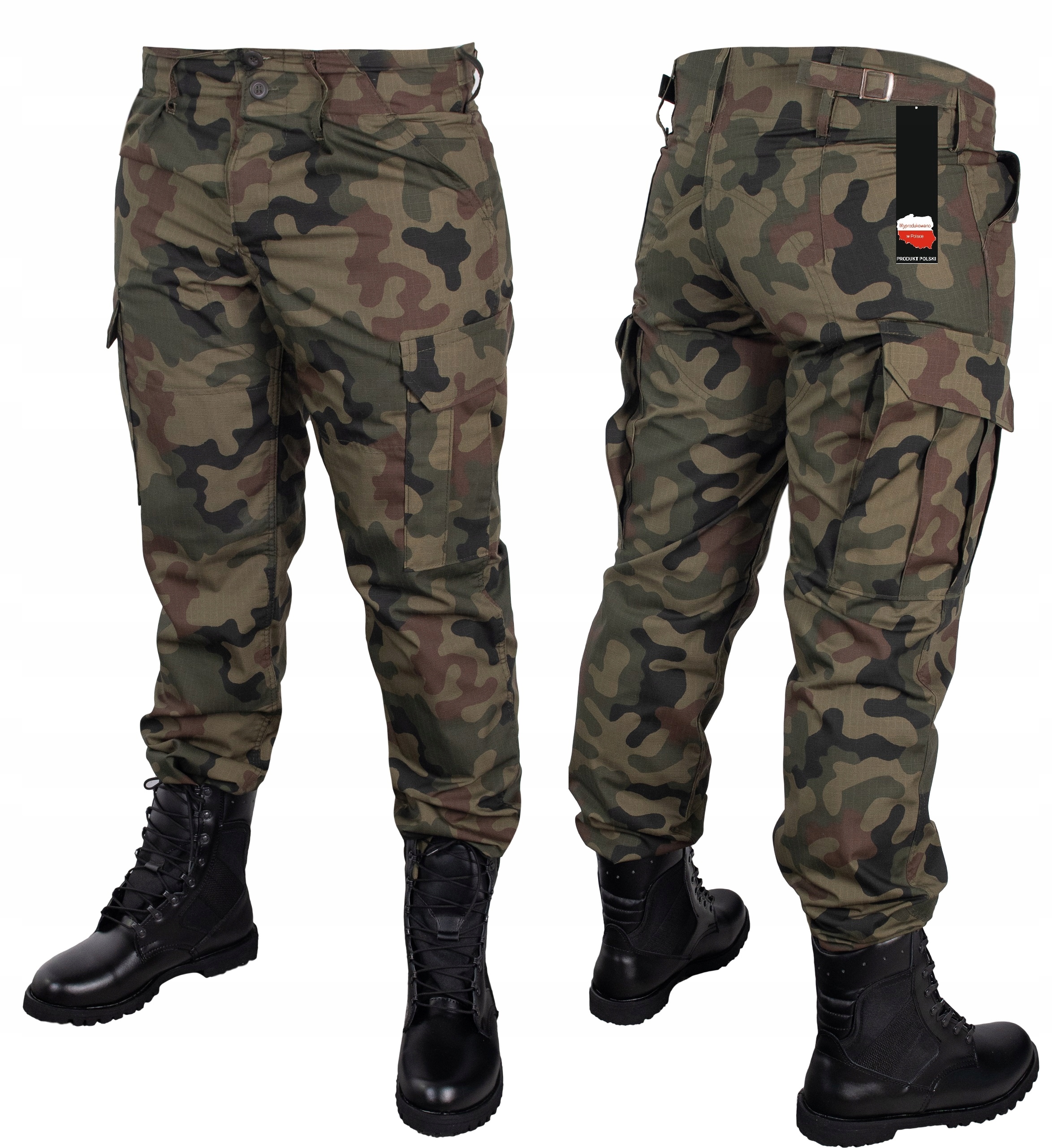

Spodnie Wojskowe wz10 Bojówki Całoroczne r XL
