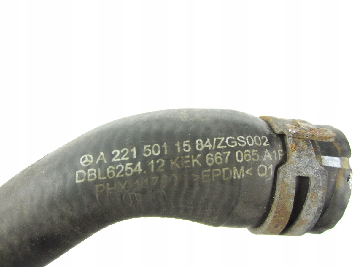 hose radiator right Mercedes W221 S600 V12