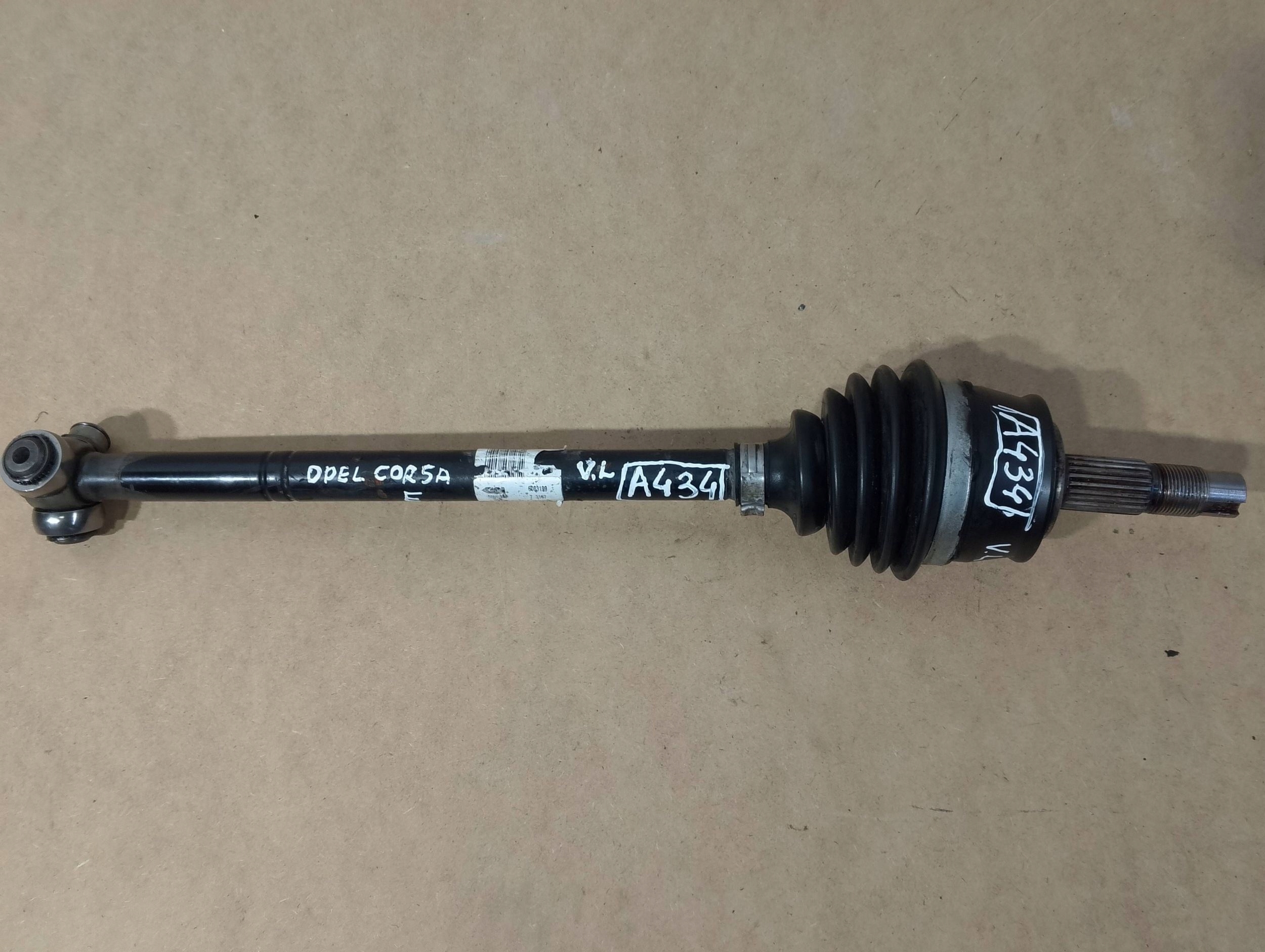 Opel Corsa E 1,4 semi-axis front left 6083199 (A434)