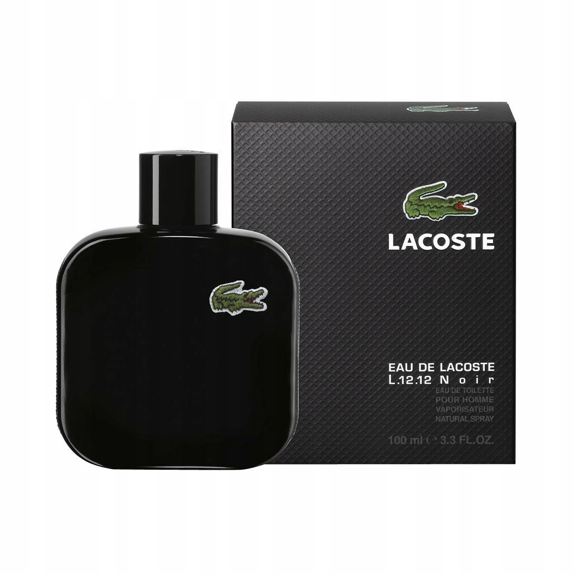 Lacoste L.12.12 Noir Toaletní voda sprej 100 ml Dřevitě-aromatická vůně
