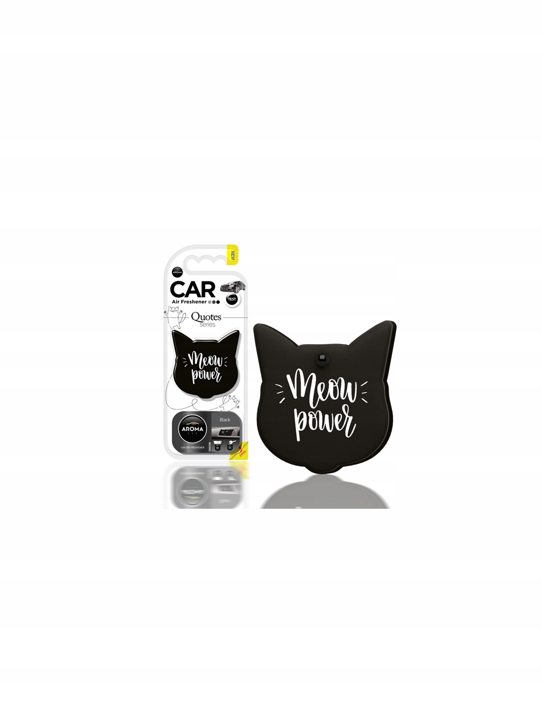 

Zapach Samochodowy Dla Kociary Aroma Cat Black