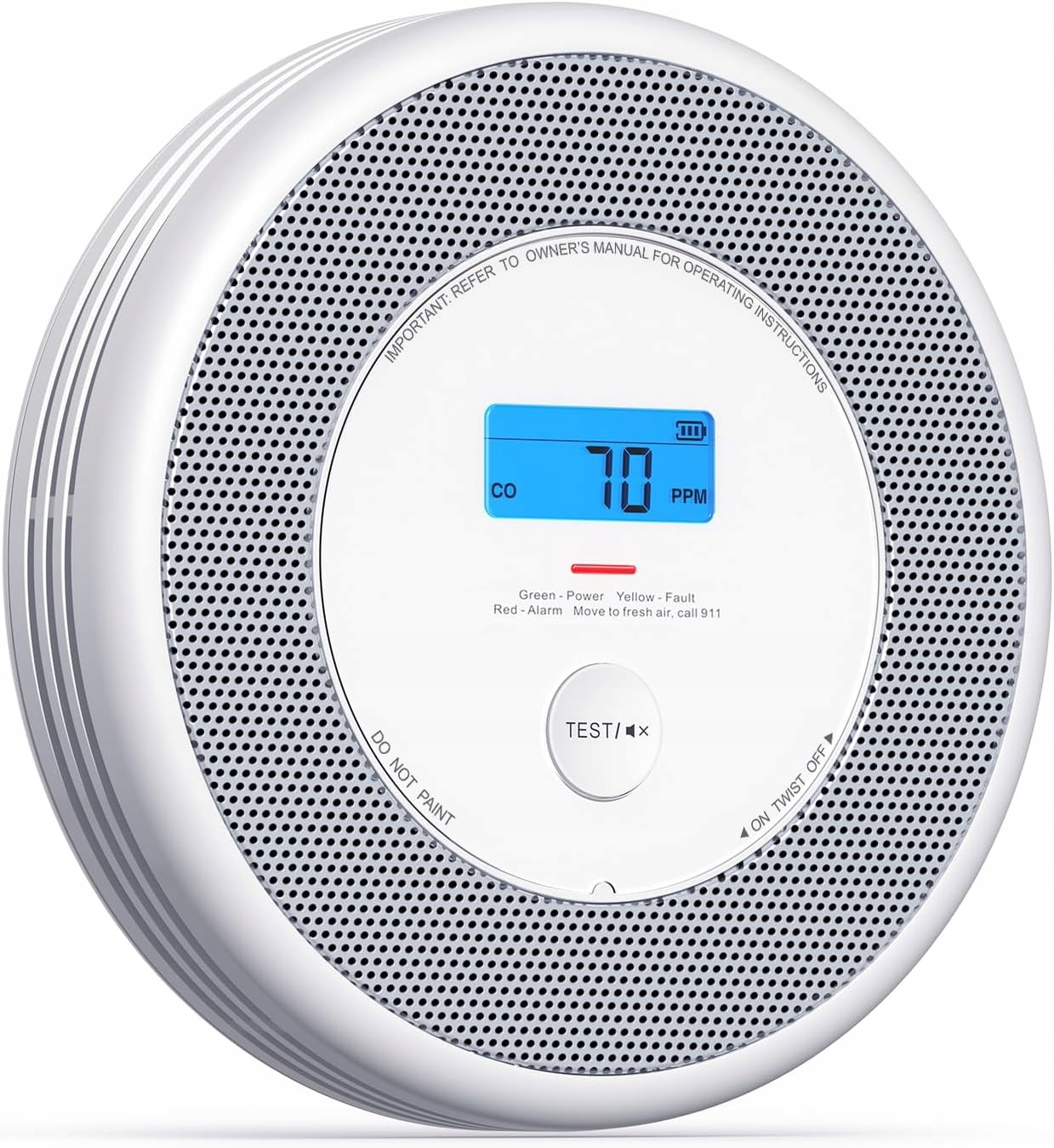 Datový Senzor Kouře X-sense XP0A-SR Bezdrátový Měřič Detektor CO2 Smart